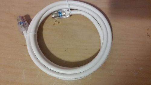 6-Feet RG-6 Coaxial Cable with Ends, White New. Time Warner OEM
