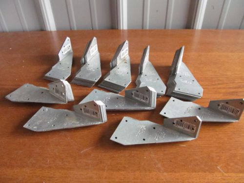 Lot of 97 simpson strong-tie hurricane ties right anchor hanger #h5 r (e-4) for sale