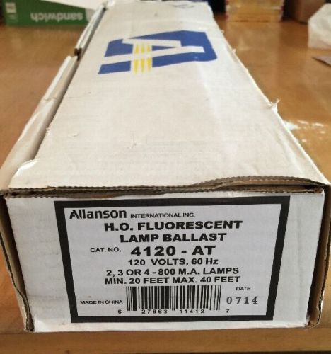 Allanson 4120at 120v high output fluorescent ballast for sale