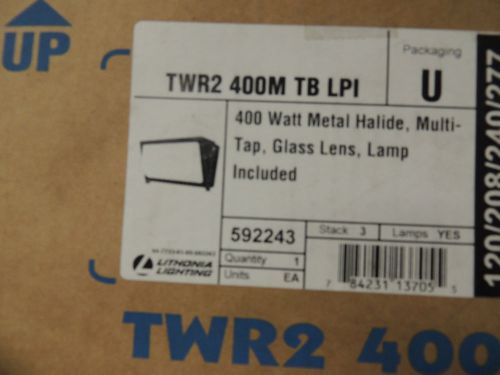 Wall pack twr2 400mh tb lithonia, bronze, mh for sale