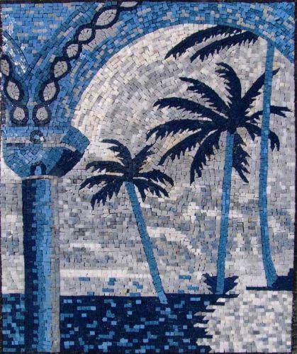Palms Mosaic Art