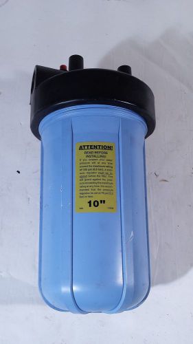 AMETEK 10&#039; WATER FILTER, WITH NEW FILTER WP.5BB97P, MAX RATING OF 100 PSI