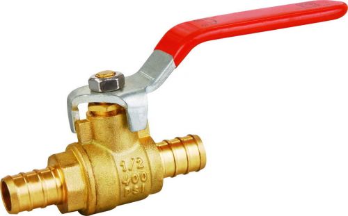 1&#034; x 1&#034; brass ball valve for pex buy 1 or 100 for sale