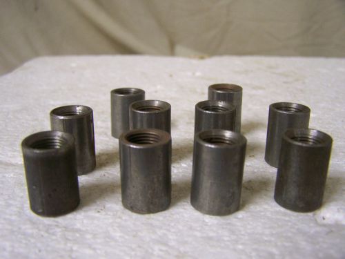 1/8&#034; black standard merchant coupling missouri pipe fittings co. qty. 10 for sale