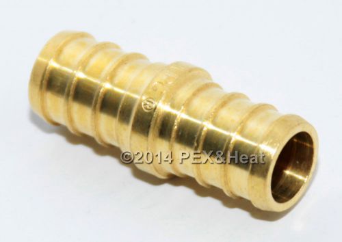 (25) 1/2&#034; pex coupling brass crimping fittings for sale