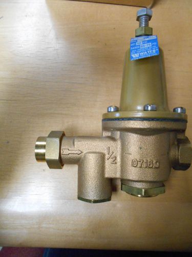 Watts regulator water pressure reducing valve 1/2 u 5b-z3 for sale