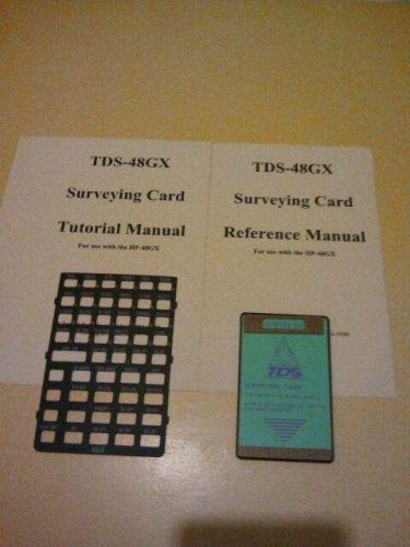 TDS Surveying GX Card for HP 48GX Calculator (Version 4.6)