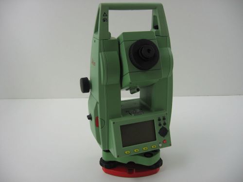 LEICA TC407 7&#034; REFLECTORLESS TOTAL STATION FOR SURVEYING 1 MONTH FREE WARRANTY