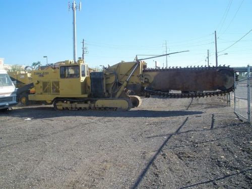 91 TRENCOR JETCO 1400L CHAIN TRENCHER IN EXCELLENT WORKING CONDITION