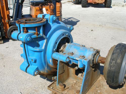 Warman 8X6 hard metal slurry pump mining pump mineral process dredge pump