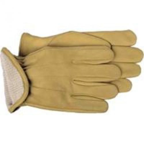 Glove Lined Grain Leather Xl BOSS MFG CO Gloves - Leather Insulated 6133J