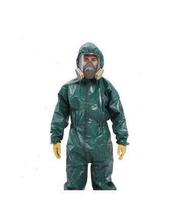 Radiation Chemistry Protection Green Isolated Protective Clothing/Coveralls