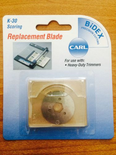 Carl k-30 scoring rotary replacement blade k30 carl brands  ~  free shipping!!! for sale