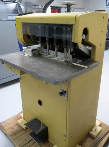Challenge MS-10A Hydraulic Gear Driven Paper Drill – EH-3 MS-5 Baum ND