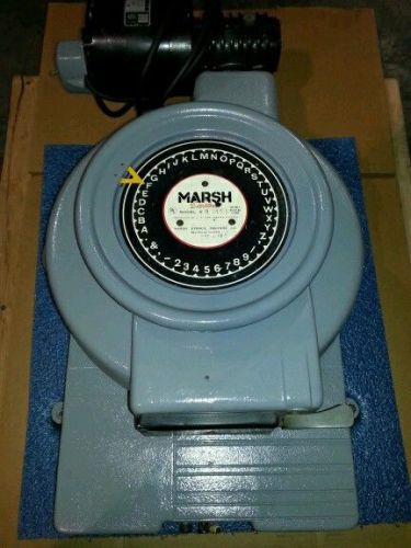 Marsh electric 1&#034; stencil machine model e r1451 for sale