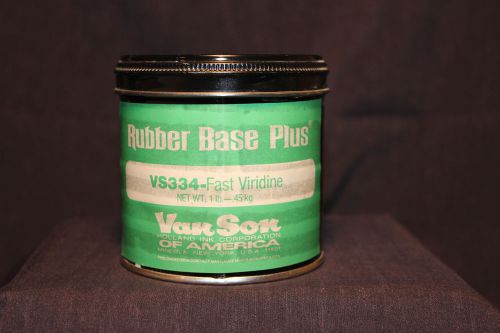 1 lb - van son - commercial offest printing ink - vs334 - fast viridine for sale