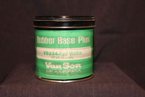 1 lb - Van Son - Commercial Offest Printing Ink - VS334 - Fast Viridine