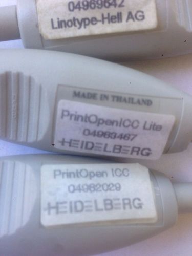HEIDELBERG PRINTOPEN ICC LinoColor 04969642 PrintOpen ICC LITE SOFTWARE DOUBGLE