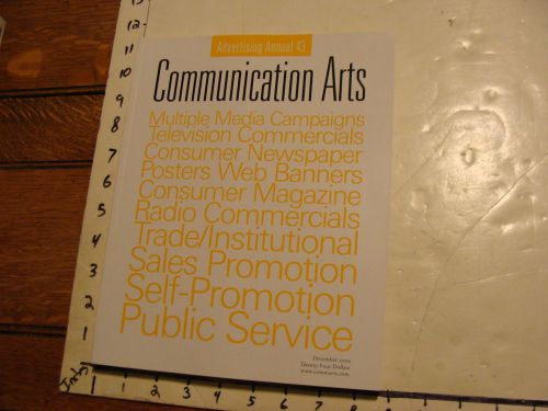 Vintage Magazine: COMMUNICATION ARTS 2003: ADVERTISING ANNUAL 238 pages