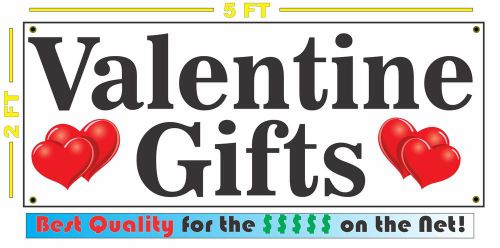 VALENTINE GIFTS Full Color Banner Sign for candy roses gifts chocolate flowers