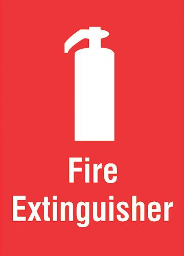 New Fire Extinguisher Location Business Industrial Saftey Sign Plaqe Signs s149