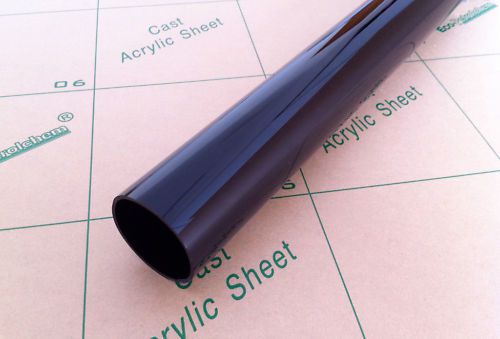 ?50mm x 1.5mm x 1m long acrylic solid black tubing.pmma for sale