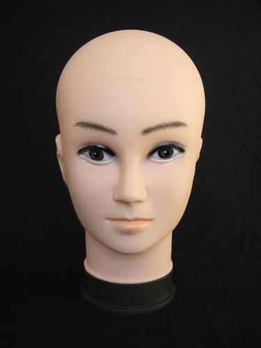 11&#034; PVC Male Head Man Mannnequin Torso Dummy Display for Glasses Wig Hat Exluded