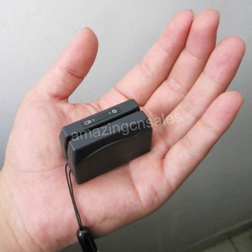 MiniDX3 Portable Mini Magnetic Credit Card Reader Data Collector Magstripe Strip
