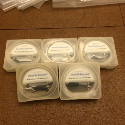 Intuit GoPayment Credit Card Readers - Lot of 5