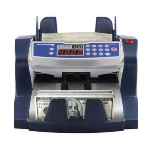 AccuBanker AB4000MGUV Cash Teller Bill Counter Incl UV mg Counterfeit