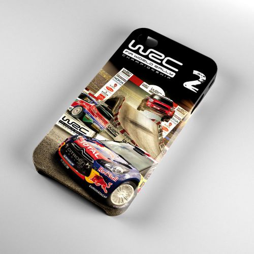 WRC FIA World Rally Championship Logo iPhone 4/4S/5/5S/5C/6/6Plus Case 3D Cover