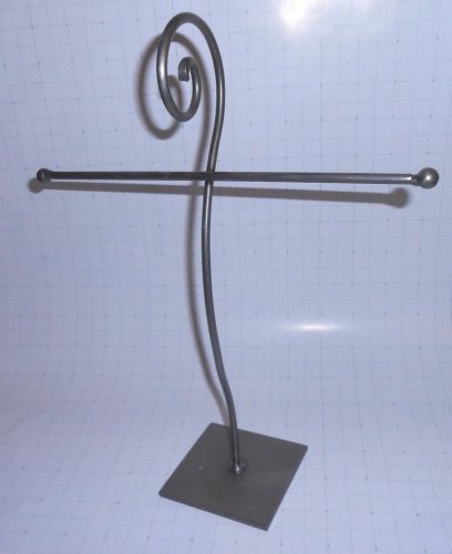 Metal Shirt Clothing or Hat Stand for Retail Display 15 Inches Tall