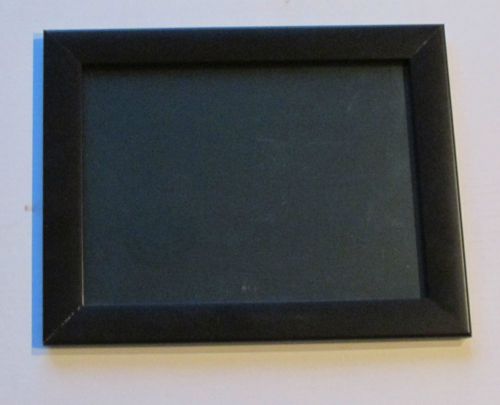 8.5&#034; x 11&#034; Black Front Load Easy Open Snap Frame- 1-3/16&#034; Aluminum Profile Width