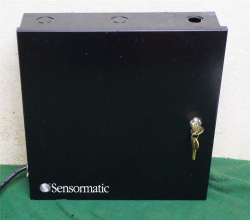 SENSORMATIC ADC1624UL CCTV CAMERA &amp; ACCESSORY POWER SUPPLY BOX !!!          E649