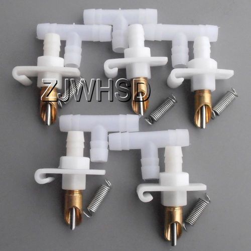 5 Set Nipple Water Drinker for Rabbit Rodents Waterer / new style never rust