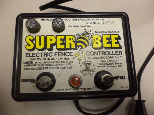 Super Bee Electric Fence Controller Model 3680003