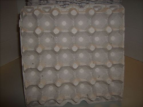 Lot of 50 Egg Carton Flat Crates Paper Tray Crafts Jewelry Shipping Hatching