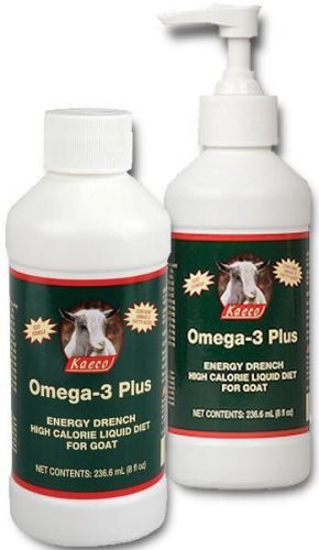 Omega 3 plus energy drench newborn goat kids 8oz*lot 3* for sale