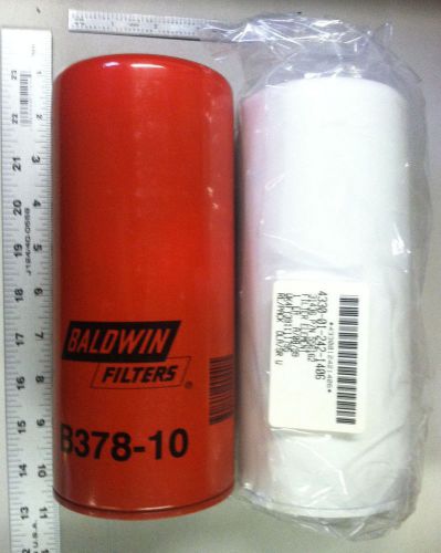 Baldwin Oil Filter Full-Flow Lube Spin-on B378-10 Lot of 7 + 3 Aidco NEW K2614