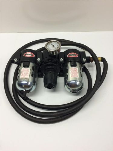 SIOUX Pneumatic Air Tool Compressor Line Filter Regulator Lubricator System 1662