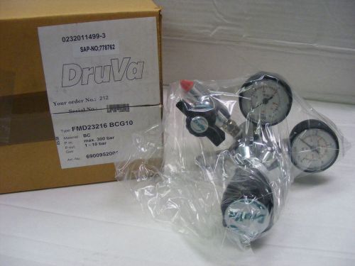 One new druva pressure regulator in original packaging  with 540 cga for sale