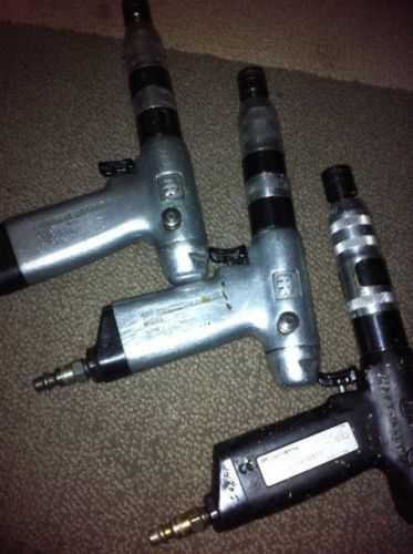 Ingersoll Rand 3RTQ and 1RTQS1 Precision Torque Pistol screwdrivers
