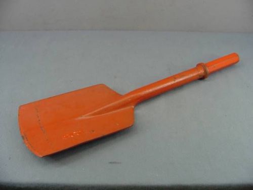 16” hi-duty 5-1/2” wide clay spade – 1” hex x 4-1/4” shank – nos (#2) for sale