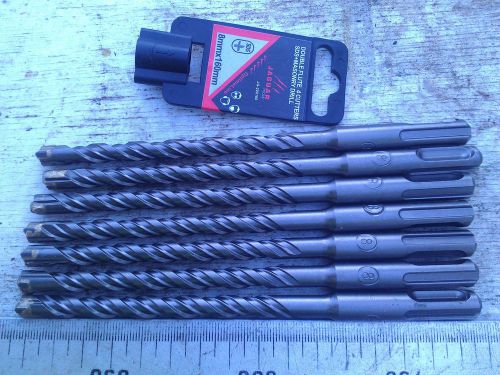 7x sds + plus hammer drills drill bit 8mm l 160mm double-flutes cross bit 4 cuts for sale