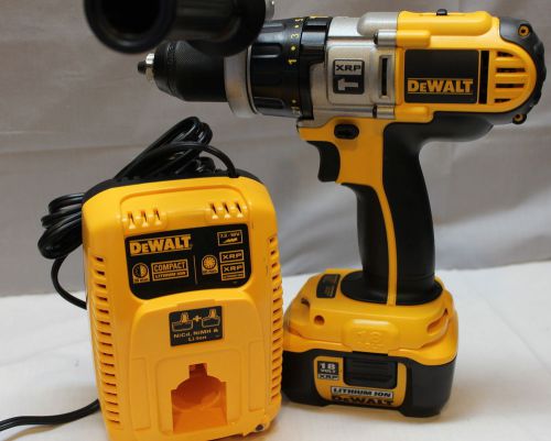 Dewalt dcd970 cordless hammer drill with battery and charger- good condition! for sale