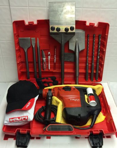 HILTI TE 60 HAMMER DRILL, PREOWNED, ORIGINAL, FREE EXTRAS, STRONG, FAST SHIPPING