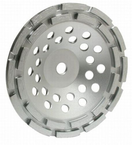 Masonry concrete cup grinding wheel 4-inch double row, mk diamond 19620 for sale