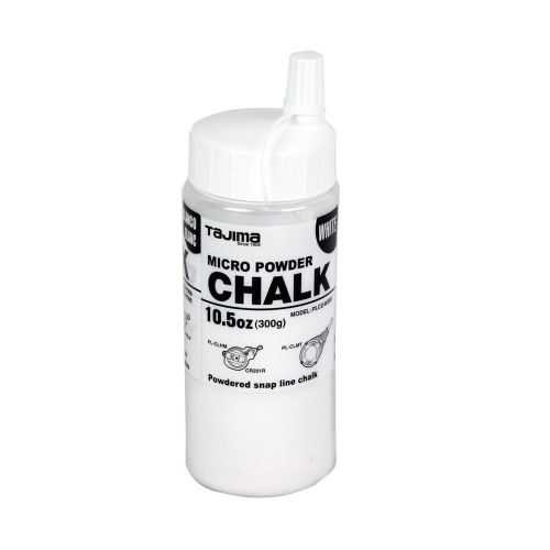 Tajima plc2-w300 10.5 oz 300g micro powder ultra fine snap line chalk, white for sale