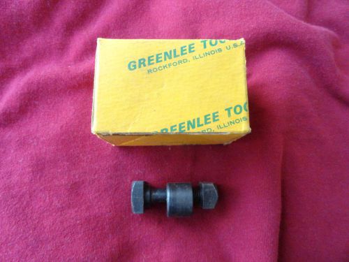 GREENLEE KNOCKOUT PUNCH CAT. NO. 733 1/2&#034; &#034;D&#034; RADIO CHASSIS PUNCH N.R.