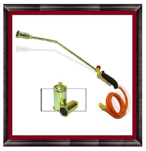 Propane torch w/2 extra nozzle roofing torch weed burner portable ice melt torch for sale